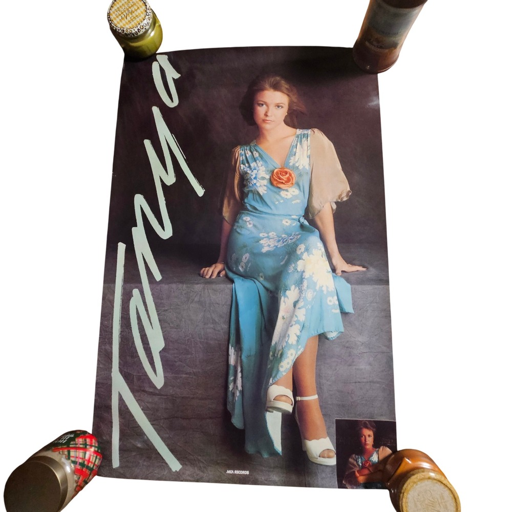 Tanya Tucker Here's Some Love Vintage 1976 Promo Album Poster 22x34 MCA Records